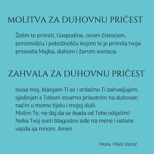 Duhovna pričest